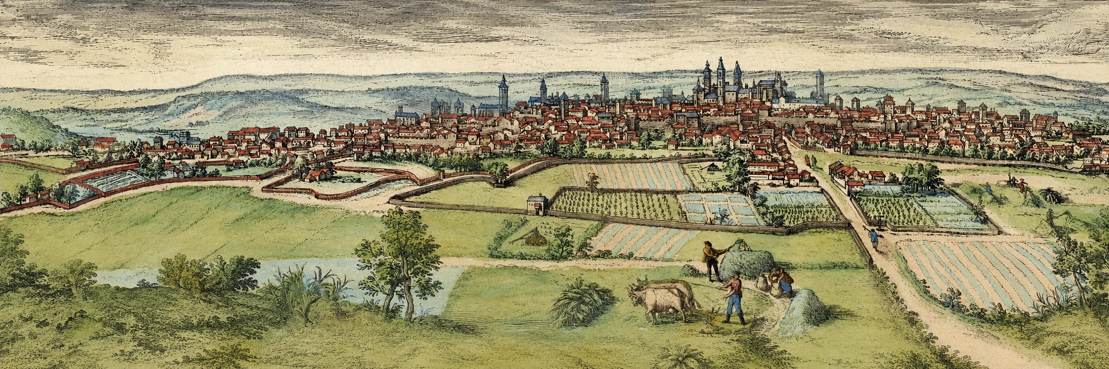Ilustración de Valladolid en el siglo XVI
